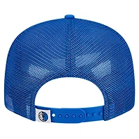 Men's New Era Royal Dallas Mavericks Meshback 9FIFTY Snapback Hat