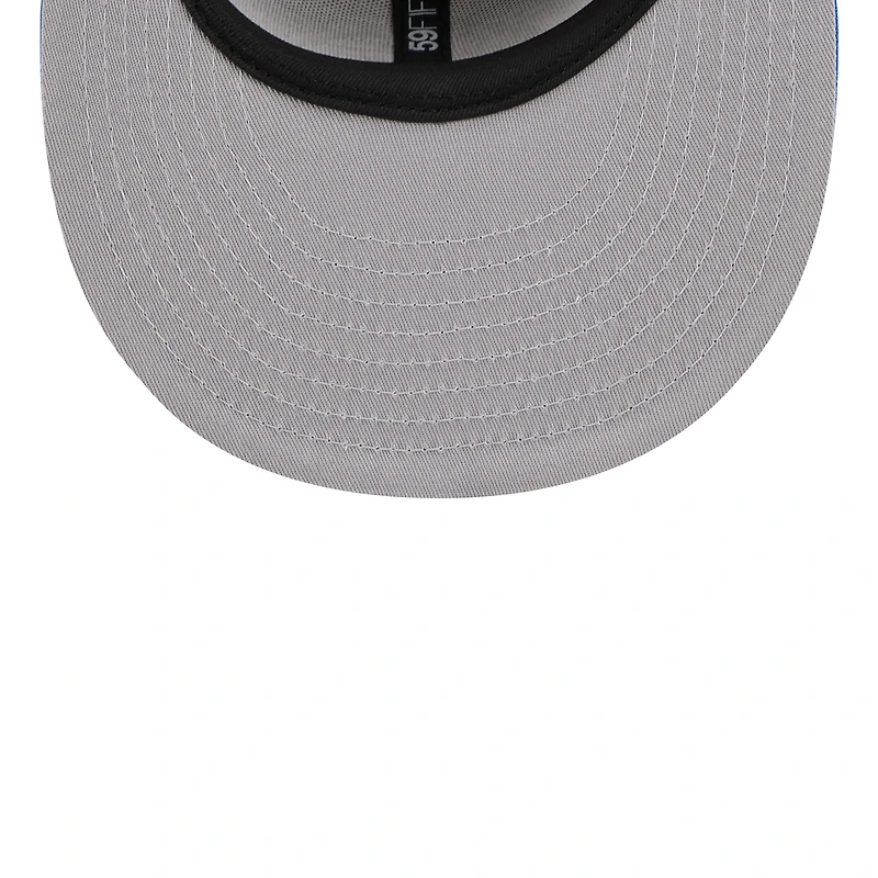 Casquette ajustée New Era pour hommes, beige/bleu, Dallas Mavericks 2024 NBA Draft 59FIFTY