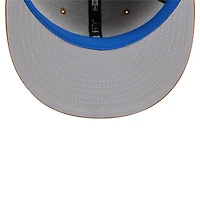 Men's New Era Tan Dallas Mavericks Color Pack 9FIFTY Snapback Hat