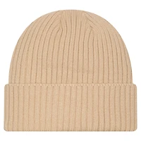 Bonnet à revers en tricot beige Dallas Mavericks Color Pack pour homme New Era