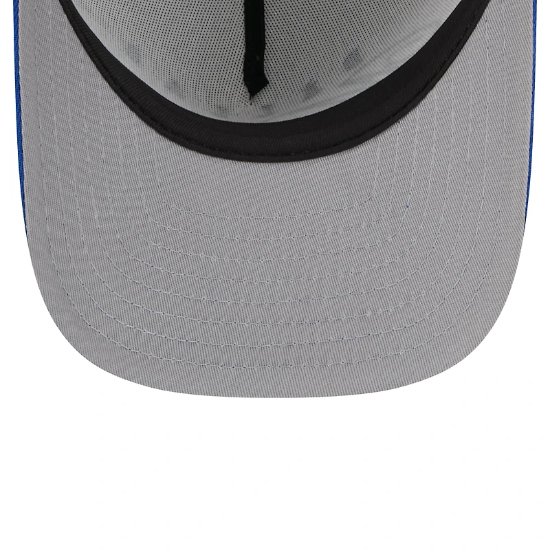 Men's New Era White/Blue Dallas Mavericks 2025 NBA Draft A-Frame 59FIFTY Fitted Hat