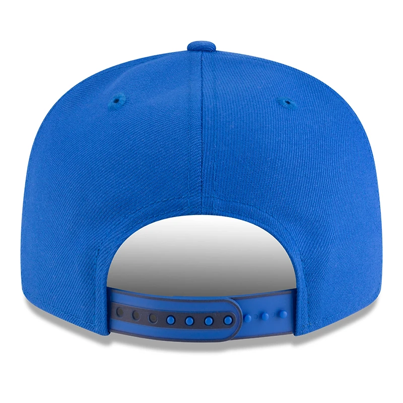 Men's New Era White/Blue Dallas Mavericks 2025 NBA Tip Off Split Panel 9FIFTY Snapback Hat
