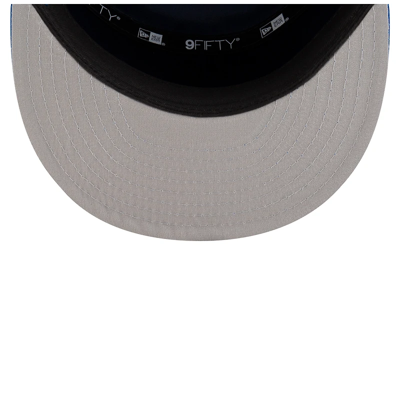 Casquette snapback 9FIFTY blanche/bleue New Era Dallas Mavericks 2025 NBA Tip Off pour homme