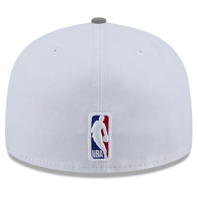 Men's New Era  White Dallas Mavericks 2024/25 City Edition 59FIFTY Fitted Hat