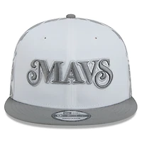 Casquette snapback 9FIFTY Dallas Mavericks City Edition 2024/25 blanche New Era pour homme