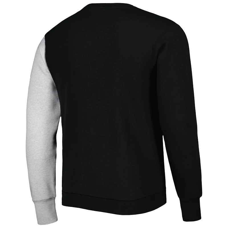 Men's Nike Black/Heather Gray Dallas Mavericks Courtside Versus Force & Flight Pullover Sweatshirt