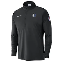 Men's Nike Dallas Mavericks 2024/25 Courtside Performance Half-Zip Top