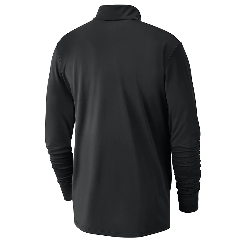 Men's Nike Dallas Mavericks 2024/25 Courtside Performance Half-Zip Top
