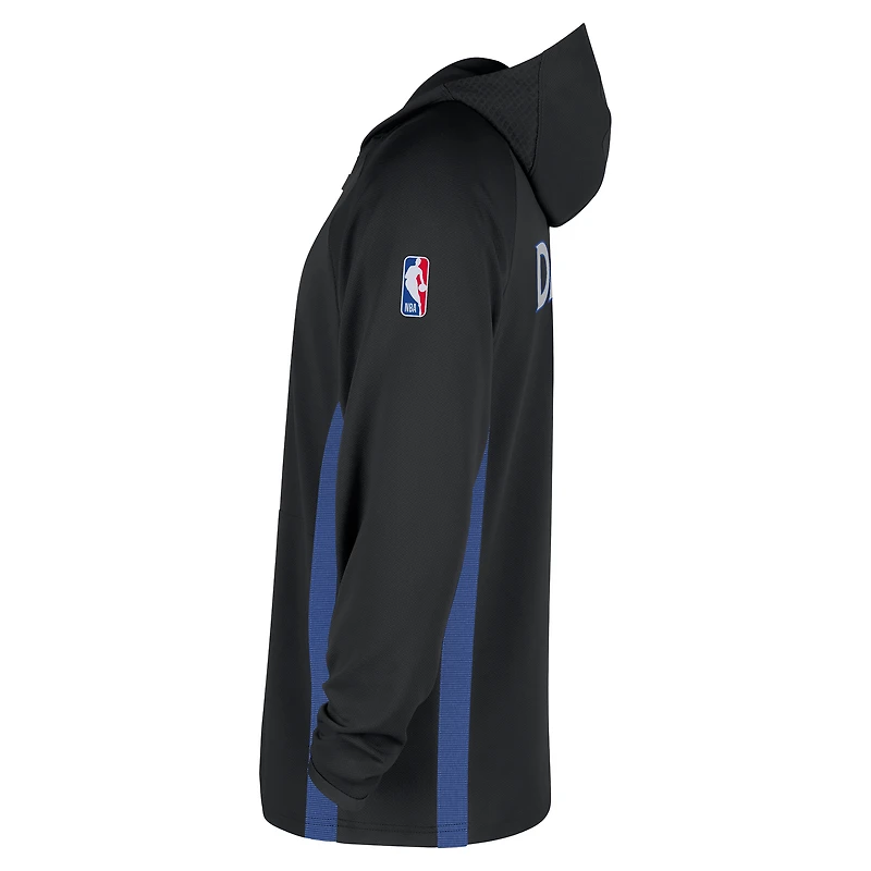 Men's Nike Black Dallas Mavericks 2025/26 City Edition Remix Authentic On-Court Quarter-Zip Dri-FIT Hooded Jacket