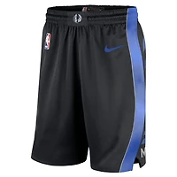 Men's Nike  Black Dallas Mavericks 2025/26 City Edition Remix Dri-FIT Swingman Shorts
