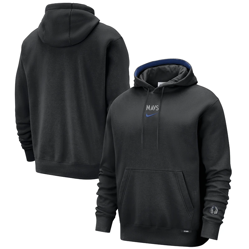 Men's Nike  Black Dallas Mavericks 2025/26 City Edition Remix Premium Courtside Hoodie