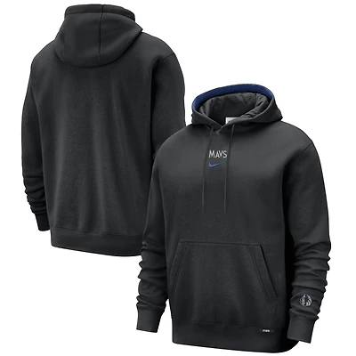 Men's Nike Black Dallas Mavericks 2025/26 City Edition Remix Premium Courtside Hoodie
