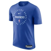 Men's Nike Blue Dallas Mavericks 2024/25 Legend On-Court Practice Performance T-Shirt