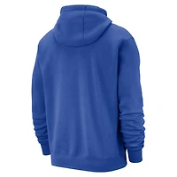 Men's Nike  Blue Dallas Mavericks 2025/26 City Edition Essential Logo Remix Hoodie