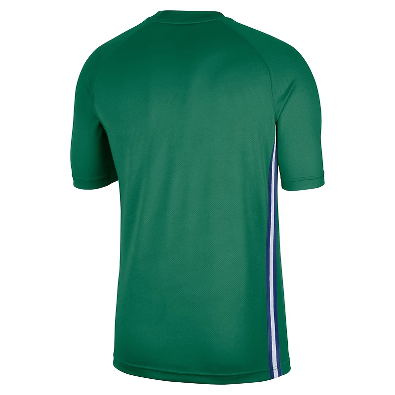 T-shirt de tir authentique Hardwood Classics vert des Dallas Mavericks pour homme