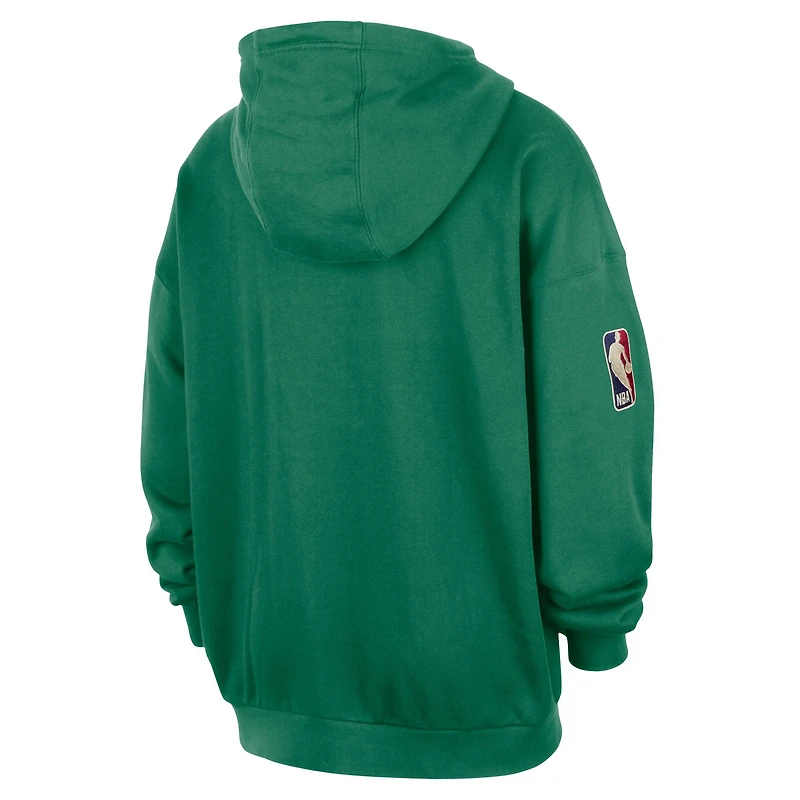 Men's Nike Green Dallas Mavericks Classic Edition Hardwood Classics Premium Club Heavyweight Fleece Hoodie
