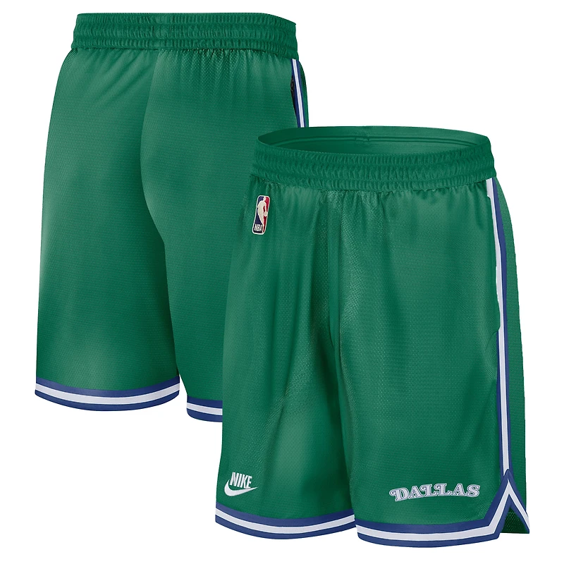 Short Nike Dallas Mavericks Classic Edition Hardwood Classics Premium DNA pour homme, vert