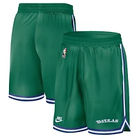Short Nike Dallas Mavericks Classic Edition Hardwood Classics Premium DNA pour homme, vert