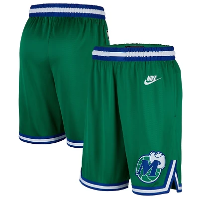 Short Nike vert Dallas Mavericks Classic Edition Hardwood Classics Swingman pour homme