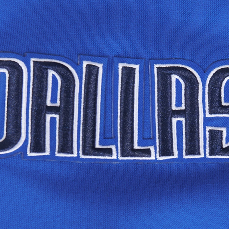 Men's Pro Standard Blue Dallas Mavericks Area Code Pullover Hoodie