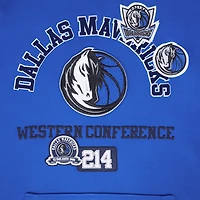 Men's Pro Standard Blue Dallas Mavericks Area Code Pullover Hoodie