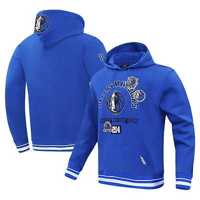 Men's Pro Standard Blue Dallas Mavericks Area Code Pullover Hoodie
