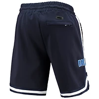Men's Pro Standard Navy Dallas Mavericks Chenille Shorts