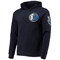 Men's Pro Standard Navy Dallas Mavericks Chenille Team Pullover Hoodie
