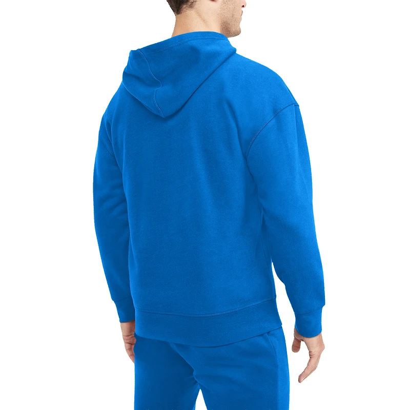 Sweat à capuche demi-zip Bernard Mavericks de Dallas Tommy Jeans pour homme bleu