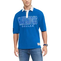 Polo Stanley piqué bleu Dallas Mavericks de Tommy Jeans pour homme