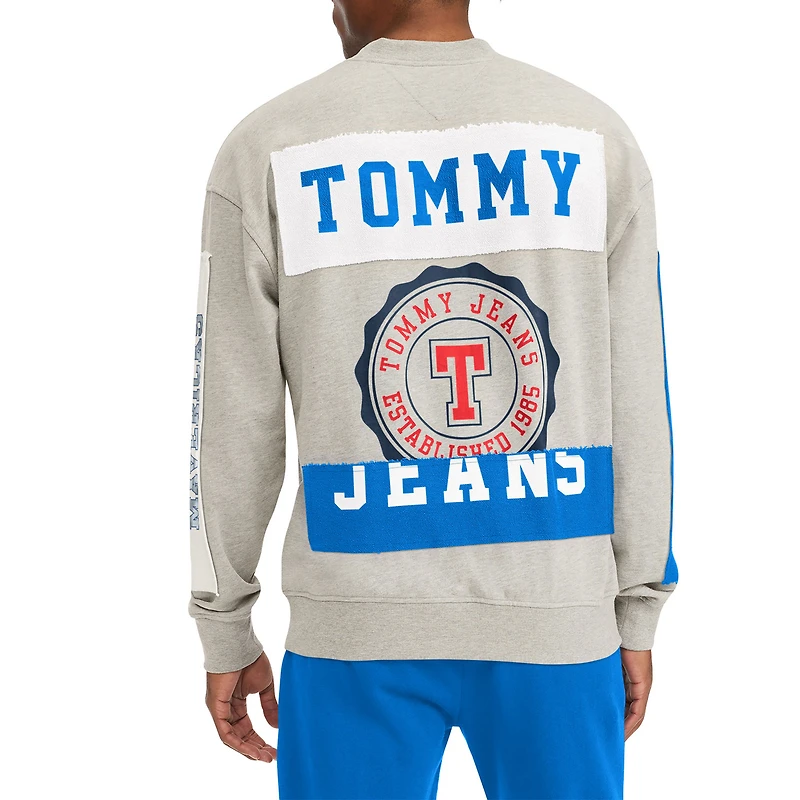 Sweat-shirt à enfiler gris Dallas Mavericks James de Tommy Jeans pour homme