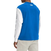 T-shirt à manches longues Tommy Jeans Royal Dallas Mavericks Richie Color Block pour homme