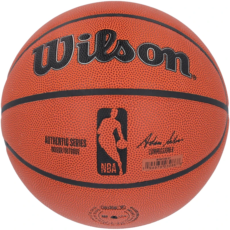 Steve Nash, Dirk Nowitzki Dallas Mavericks Autographed Wilson Authentic Series Indoor/Outdoor Basketball with Multiple MVP Inscriptions