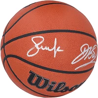 Steve Nash, Dirk Nowitzki Dallas Mavericks Autographed Wilson Authentic Series Indoor/Outdoor Basketball