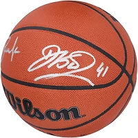 Steve Nash, Dirk Nowitzki Dallas Mavericks Autographed Wilson Authentic Series Indoor/Outdoor Basketball