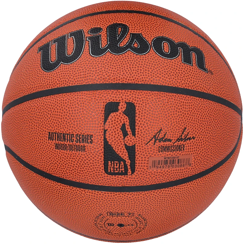 Steve Nash, Dirk Nowitzki Dallas Mavericks Autographed Wilson Authentic Series Indoor/Outdoor Basketball