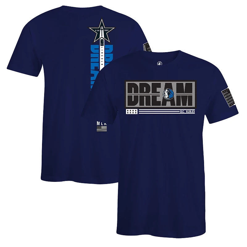 T-shirt unisexe FISLL x Black History Collection Royal Dallas Mavericks