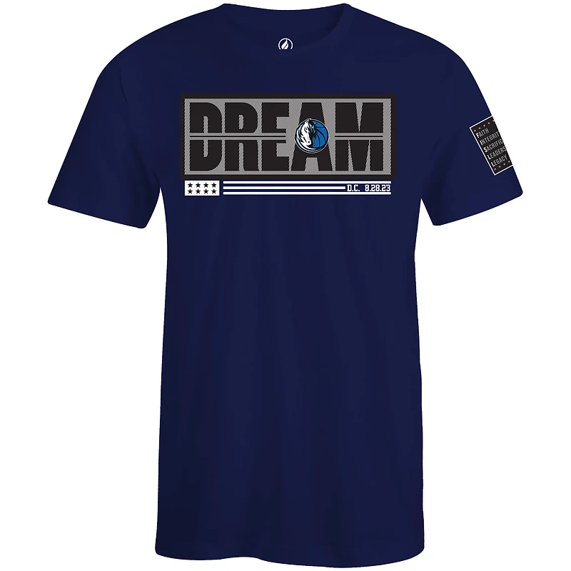 T-shirt unisexe FISLL x Black History Collection Royal Dallas Mavericks