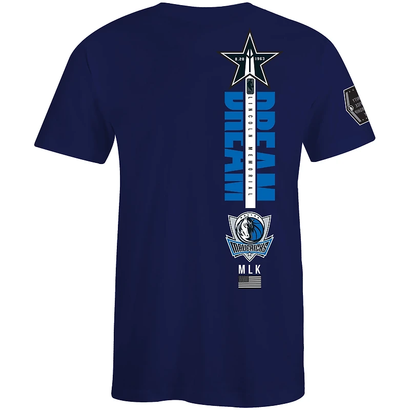 T-shirt unisexe FISLL x Black History Collection Royal Dallas Mavericks