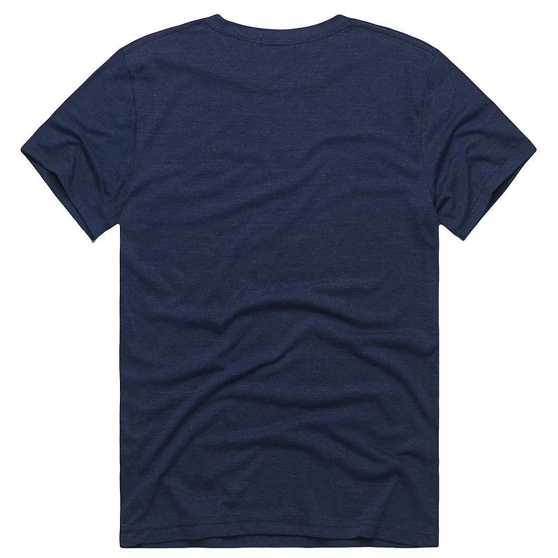 T-shirt unisexe Homage Cooper Flagg bleu marine Dallas Mavericks NBA Jam en mélange de trois matières