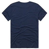 T-shirt unisexe Homage Cooper Flagg bleu marine Dallas Mavericks NBA Jam en mélange de trois matières