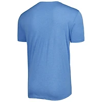 T-shirt triple mélange unisexe Hommage Light Blue Dallas Mavericks Team Mascot