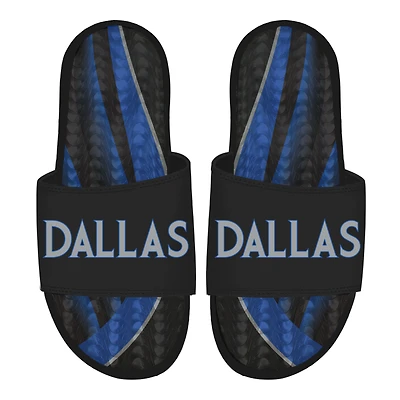 Unisex ISlide  Black Dallas Mavericks 2025/26 City Edition Gel Slide Sandals