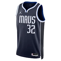 Unisex Jordan Brand Cooper Flagg Navy Dallas Mavericks Swingman Jersey - Statement Edition