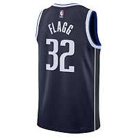 Unisex Jordan Brand Cooper Flagg Navy Dallas Mavericks Swingman Jersey - Statement Edition