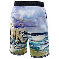 Short unisexe NBA & KidSuper Studios by Fanatics Dallas Mavericks Hometown bleu