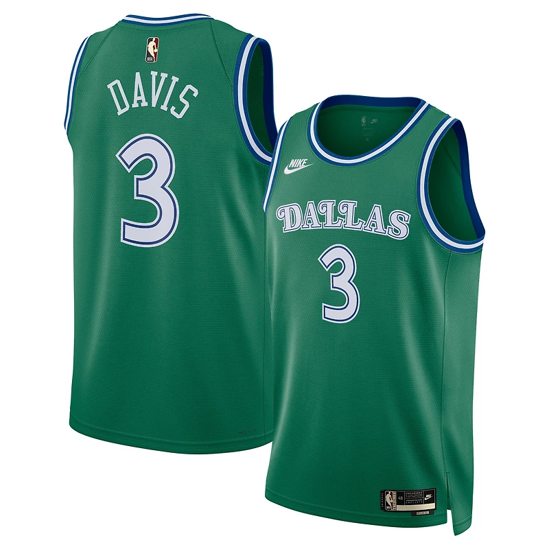 Unisex Nike Anthony Davis Green Dallas Mavericks Swingman Jersey - Classic Edition