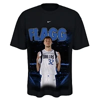 T-shirt unisexe Nike Cooper Flagg noir Dallas Mavericks New Faces x Places