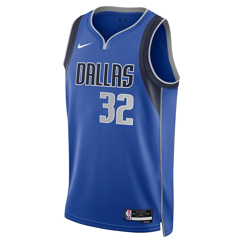 Unisex Nike Cooper Flagg Blue Dallas Mavericks 2025 NBA Draft First Round Pick Swingman Jersey - Icon Edition