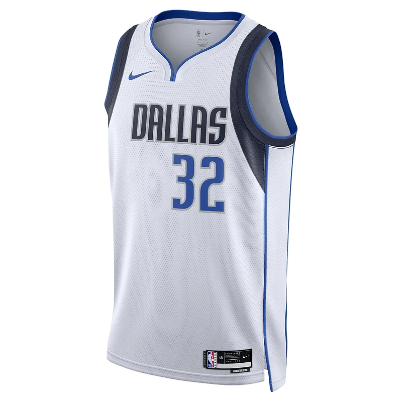 Unisex Nike Cooper Flagg White Dallas Mavericks Swingman Player Jersey - Association Edition